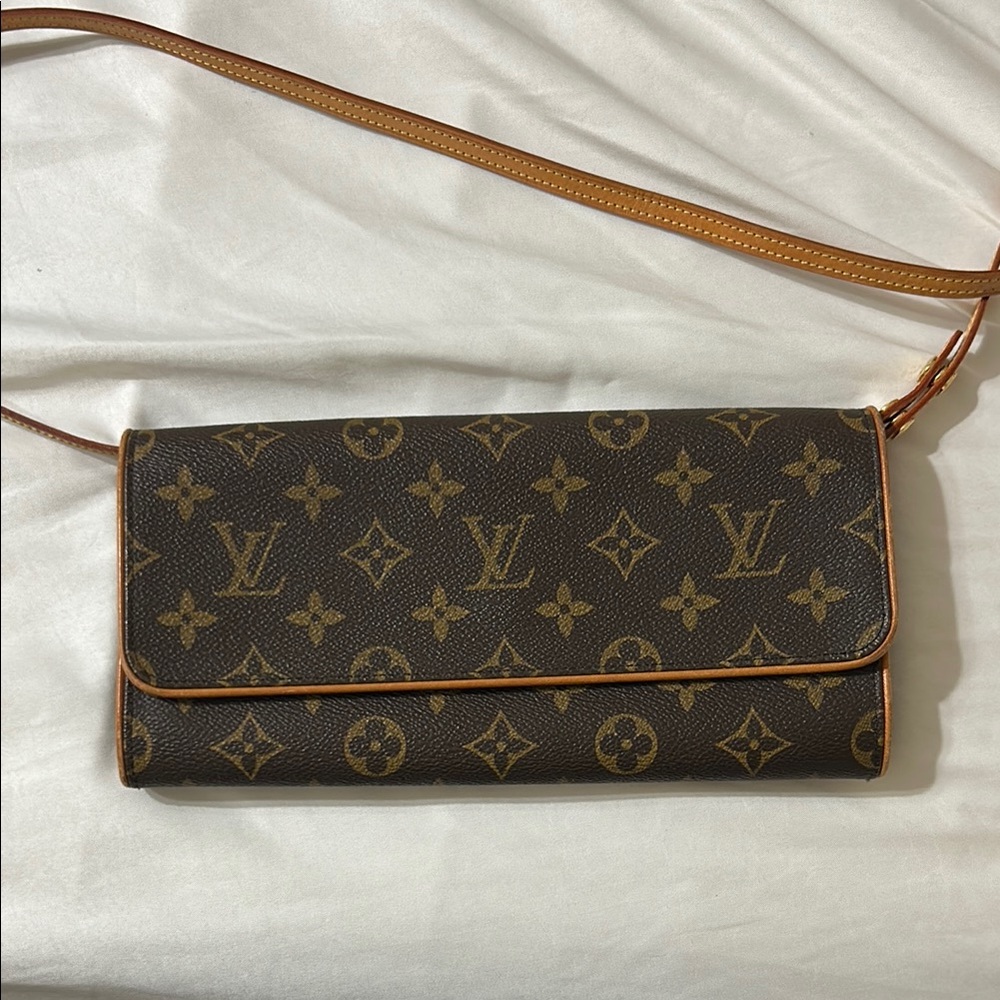 Louis Vuitton Brown Monogram Crossbody Bag